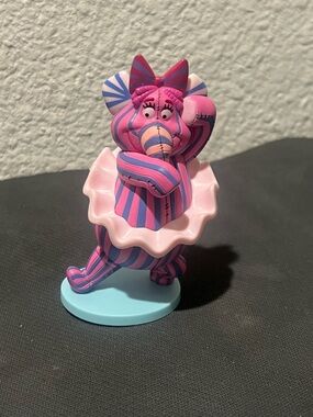 Disney Pink and Purple Striped Elephant Figurine